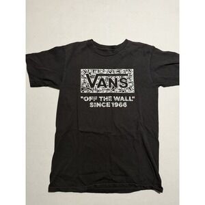 Vans 'Off The Wall' black Sk8 tee, men's Small T-shirt